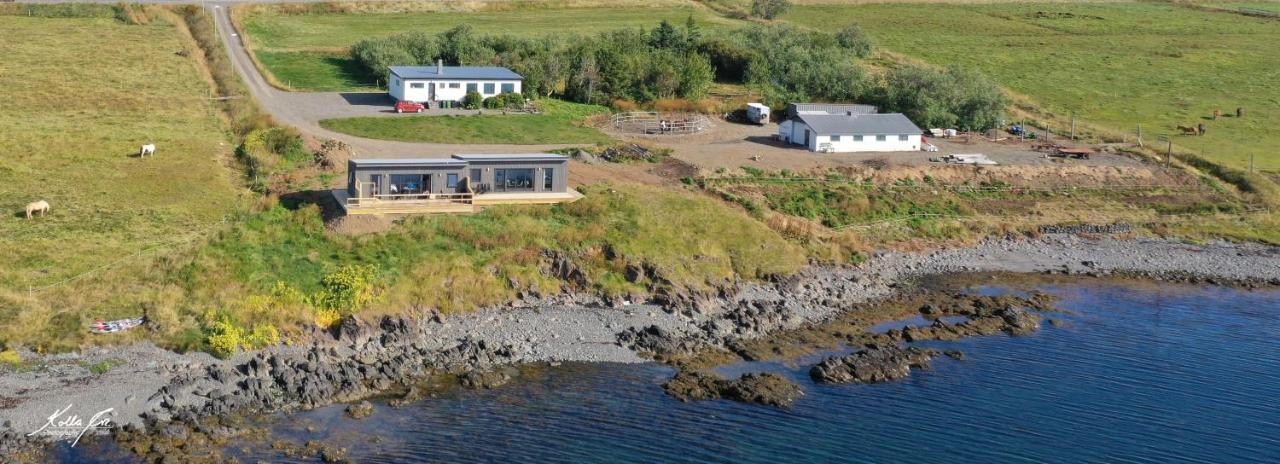 Eyri Seaside Houses Hvammstangi Bagian luar foto